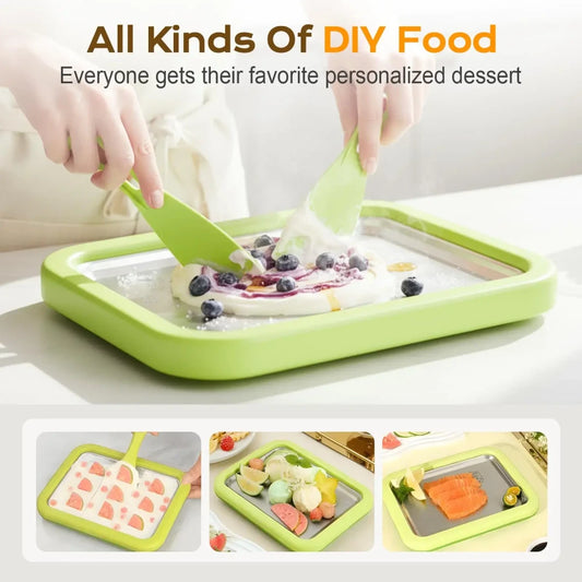 DIY Rolled Ice Cream Maker