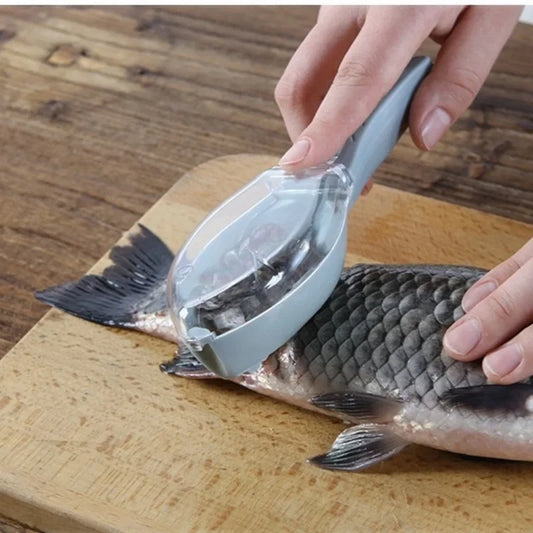 Mess-Free Fish Scaler