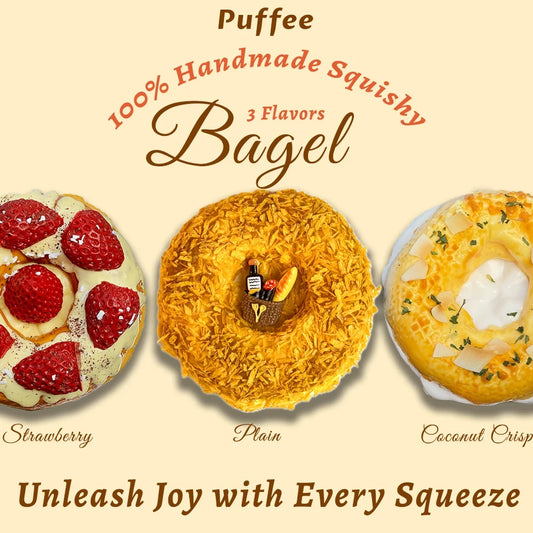 Bagel Sensory Squishy