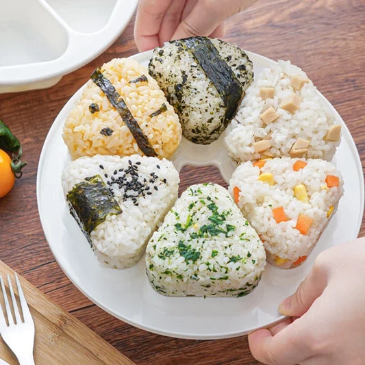 Six-Section Onigiri Rice One Press Mold