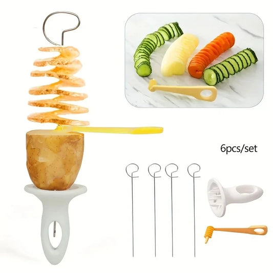 Stainless Steel Spiralizer Set
