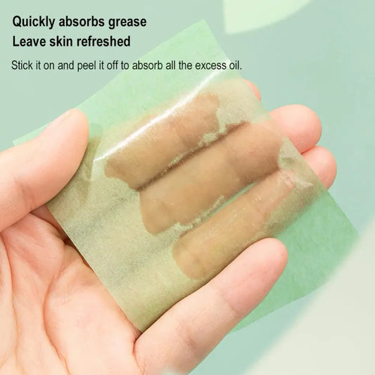 Natural Wood Pulp Oil Blotting Sheets