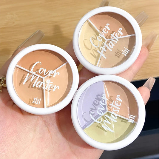 Three Color Cream Concealer Palette