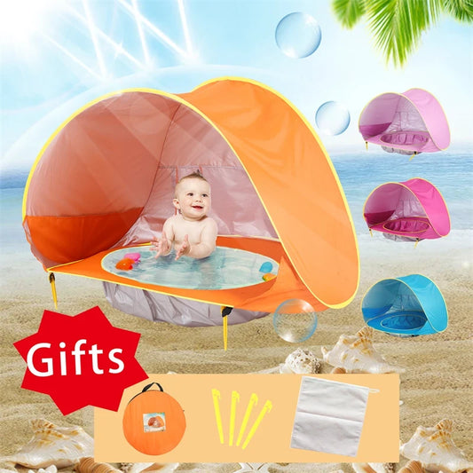 Portable Baby Beach Sun Shelter