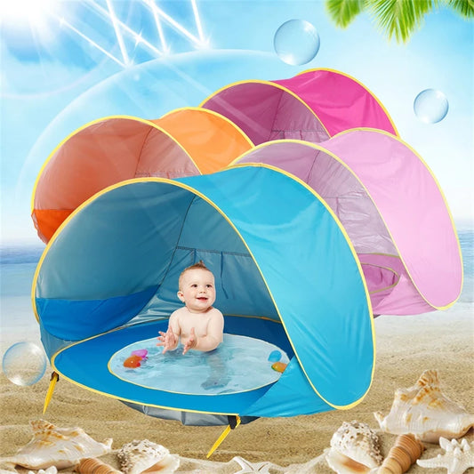 Portable Baby Beach Sun Shelter