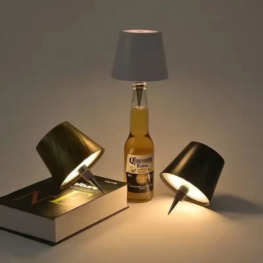 Aesthetic LED Bottle Table Lamp