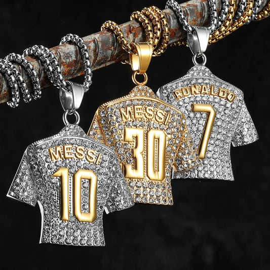 Football Legend Pendant Necklace