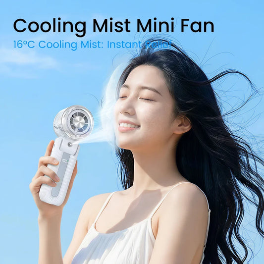 Foldable Portable Misting Fan