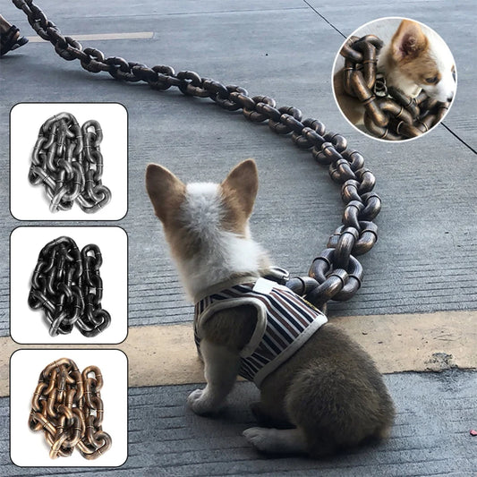 Giant Chain Leash for Tiny Dogs