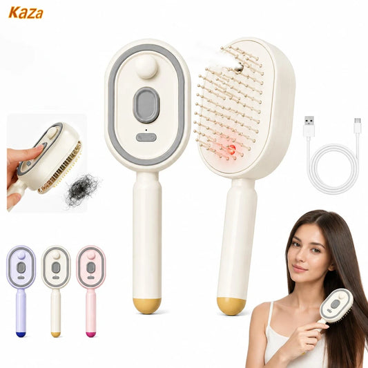 Electric Mist Massage Hair Brush
