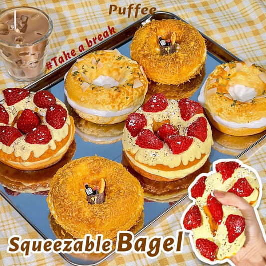 Bagel Sensory Squishy