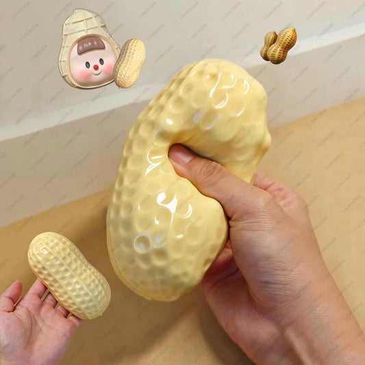 Peanut Sensory Squeeze Toy