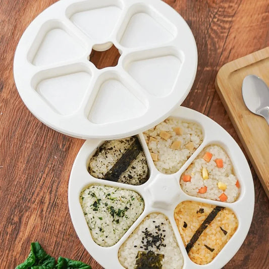 Six-Section Onigiri Rice One Press Mold