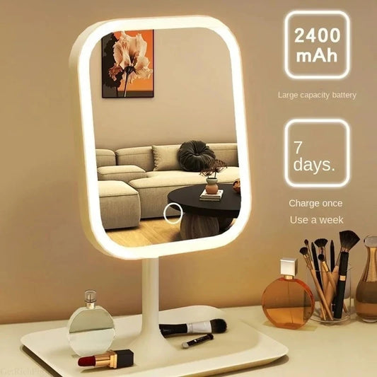 Minimalist LED Makeup Mirror