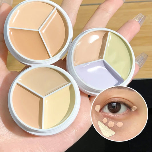 Three Color Cream Concealer Palette