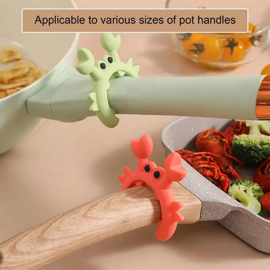 Crab Shaped Silicone Utensil Rest
